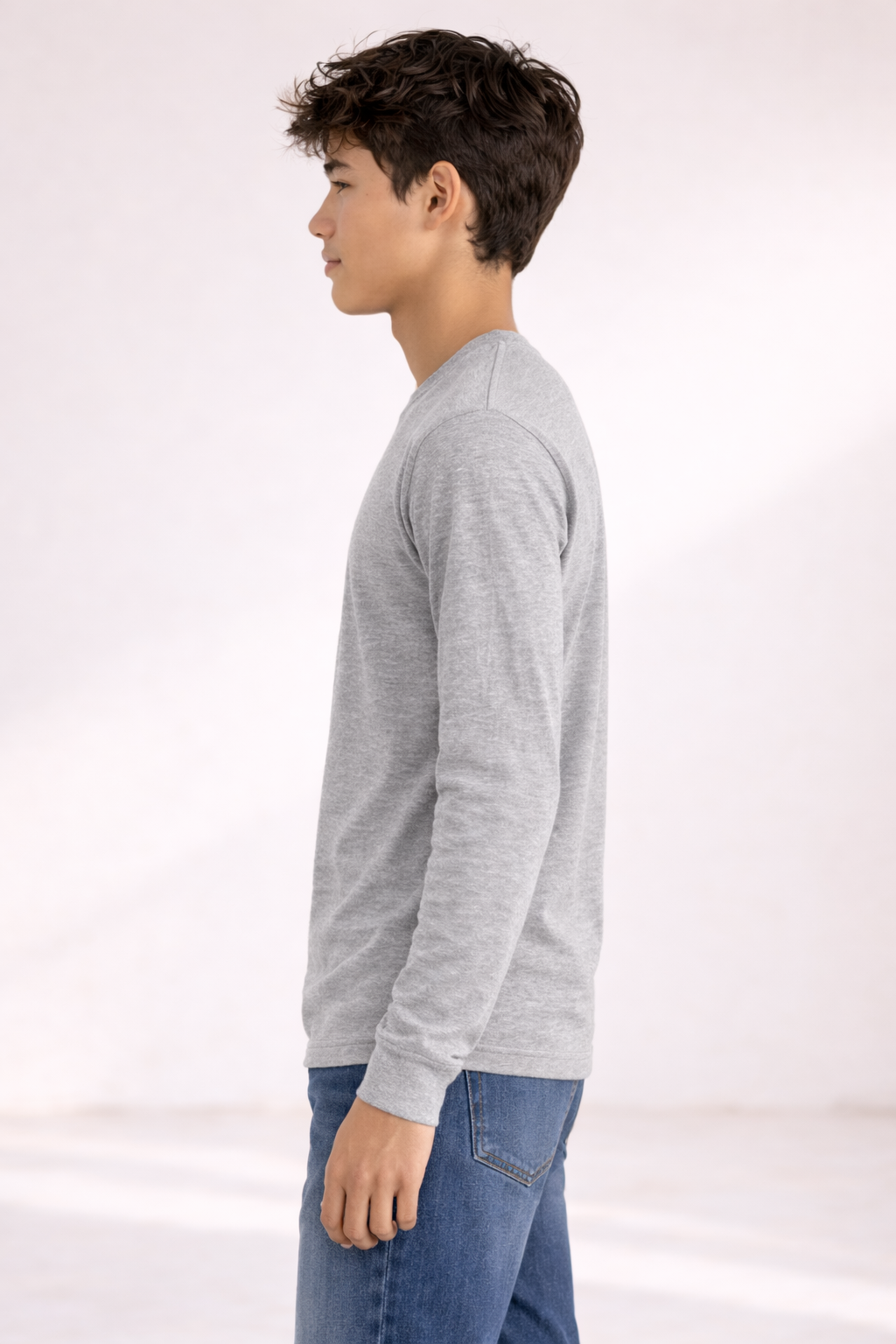 Long Sleeve T-Shirt - Sport Grey