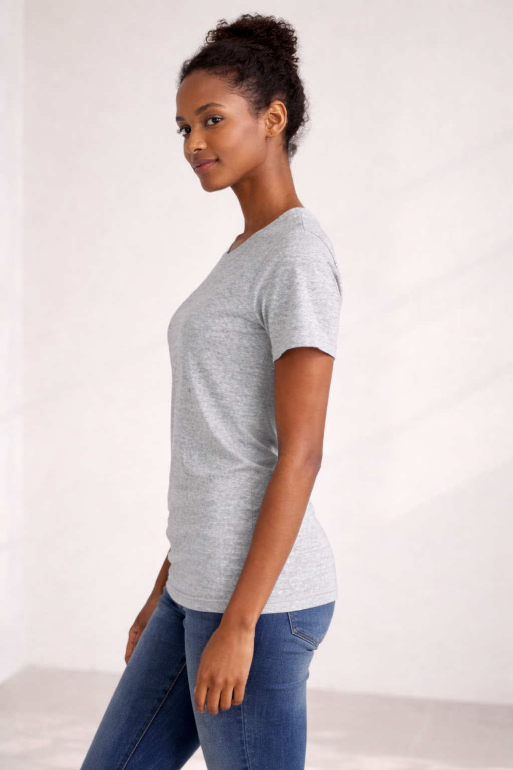 Womens Relaxed T-Shirt - Athletic Heather