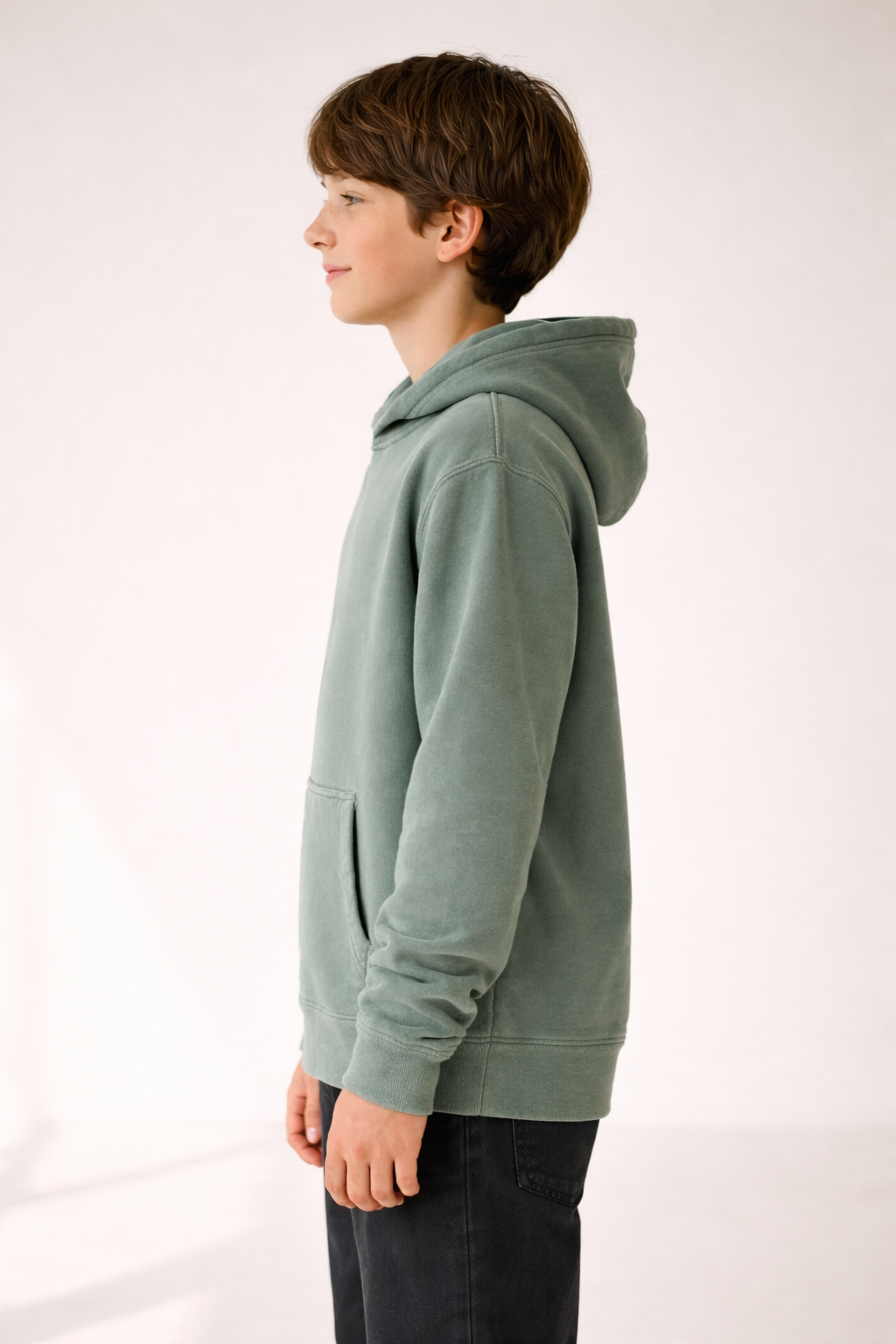 Vintage Pullover Hoodie - Pigment Alpine Green