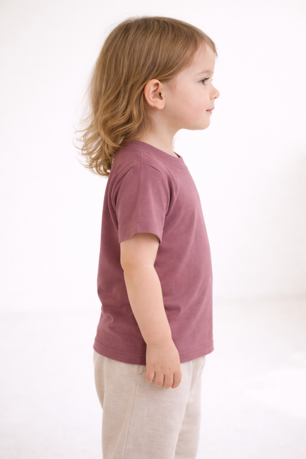 Toddler T-Shirt - Heather Maroon
