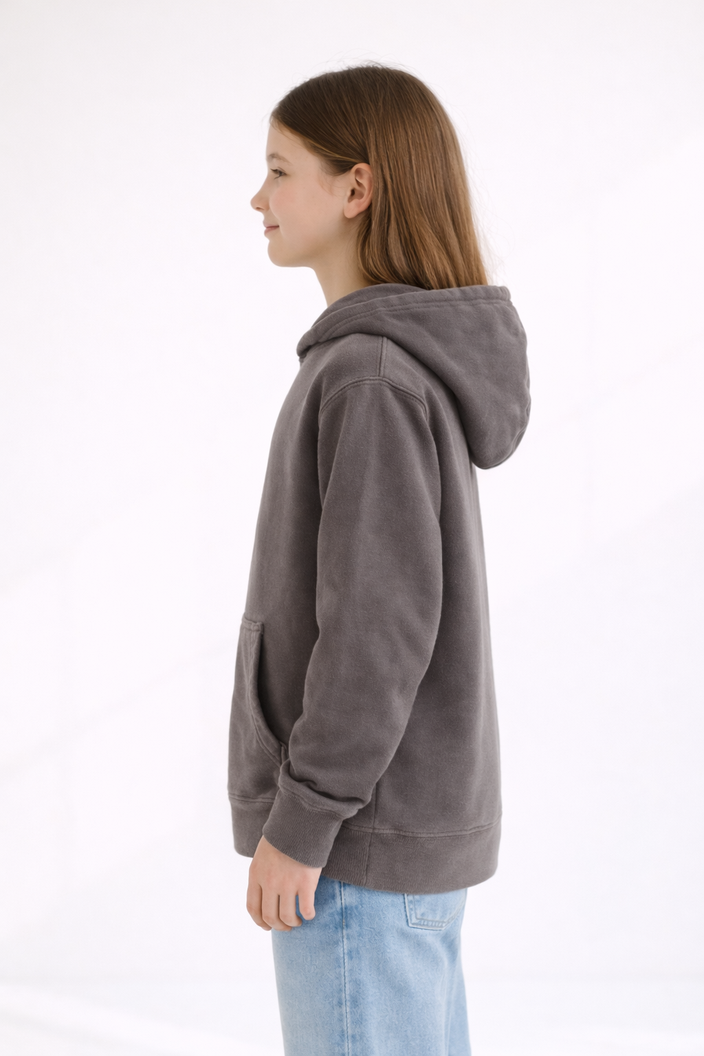 Vintage Pullover Hoodie - Pigment Black