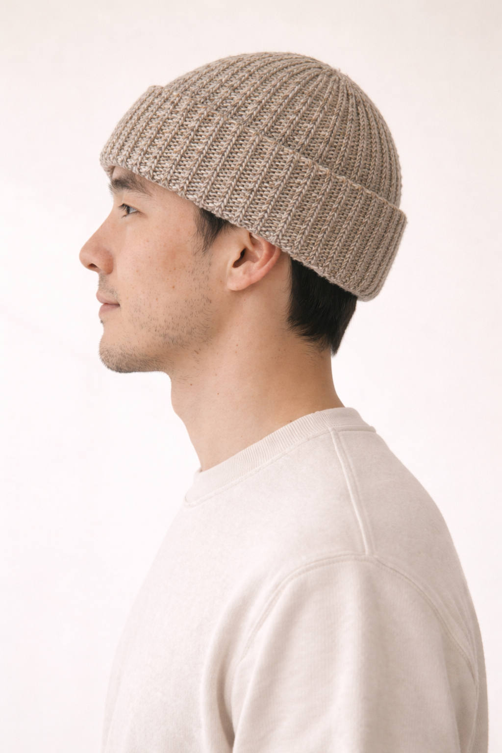 Chunky Knit Beanie - Oatmeal