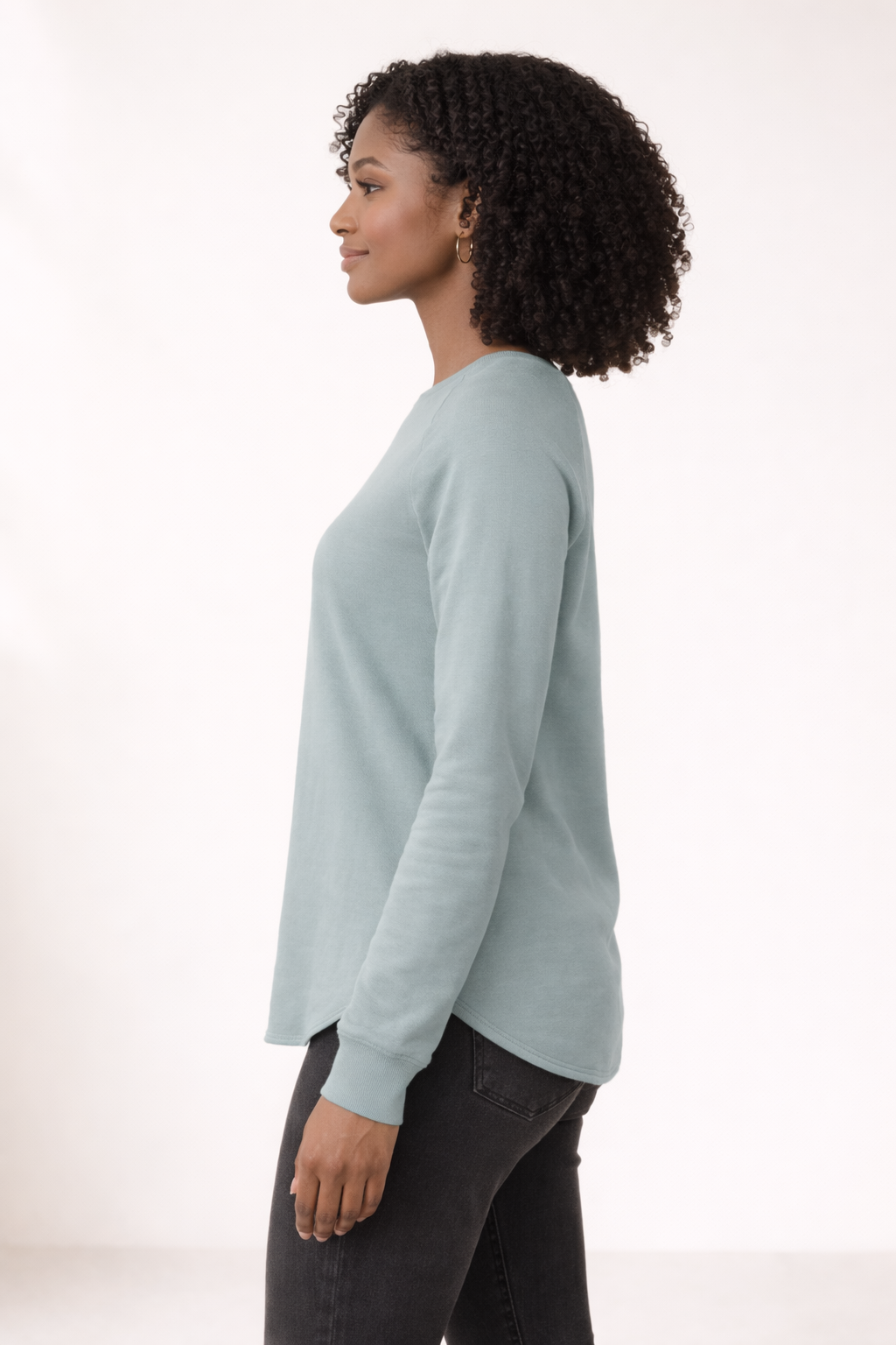 Women's Lightweight Sweatshirt - Sage