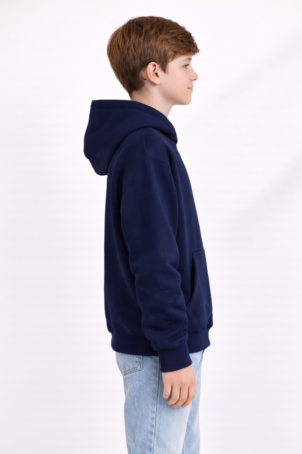 Kids Pullover Hoodie - Navy